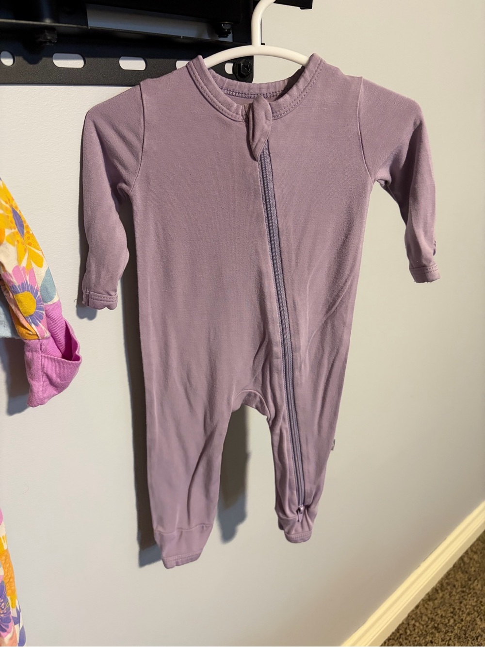 Kyte baby footless sleeper in Taro